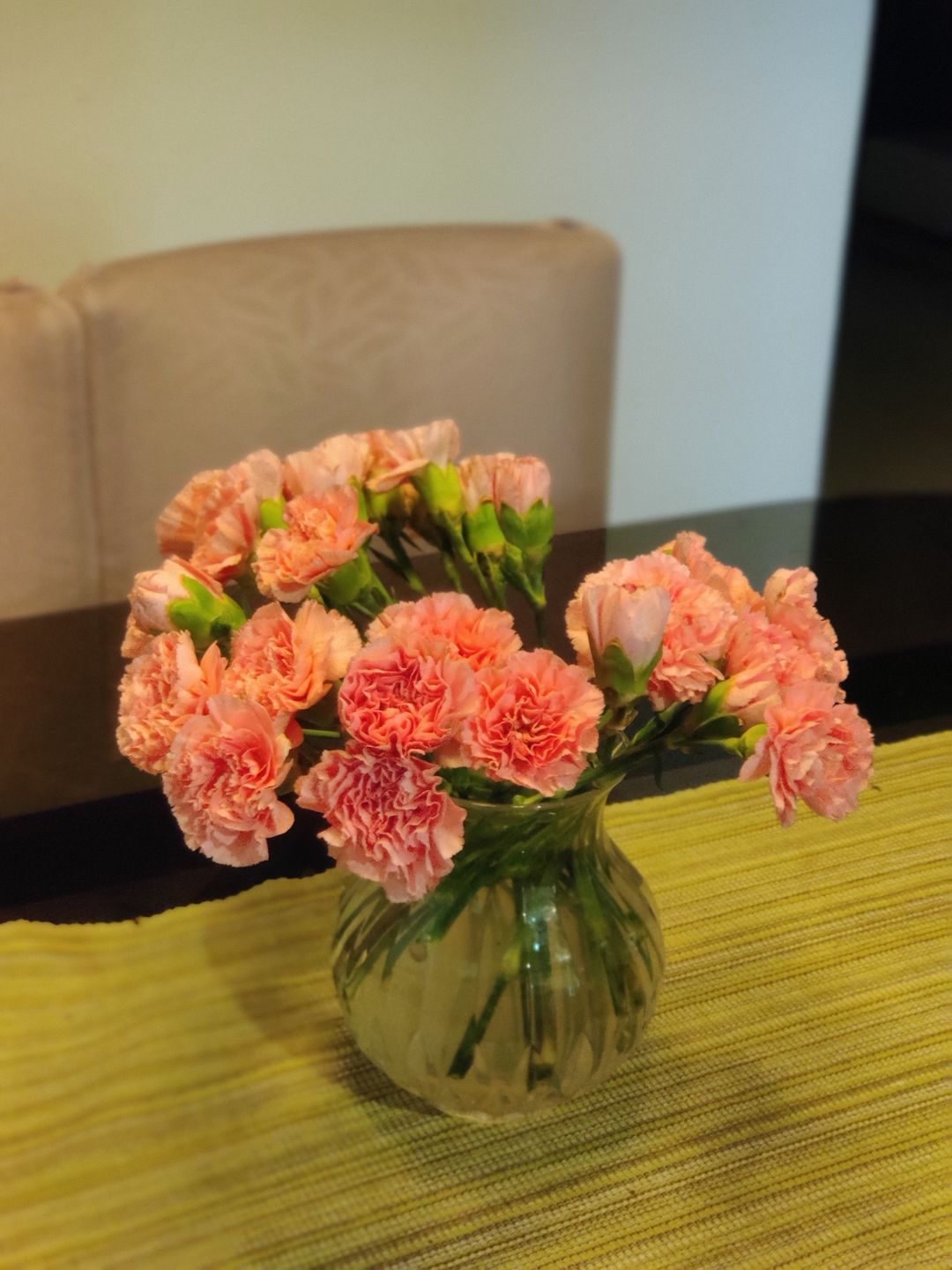 Customer photo review of Carnations