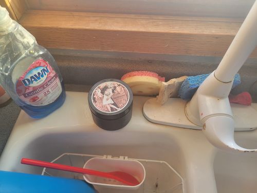 Customer photo review of Valentine's Heartbreaker Scrub