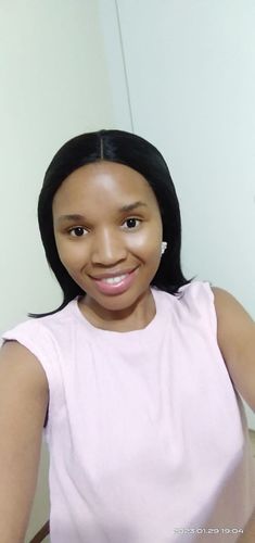 Customer photo review of Brazilian BLUSH 10A Bob Lace Wig - 12"