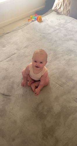 Customer photo review of The Mellow Mat® (Soft Touch Tatami Rug)