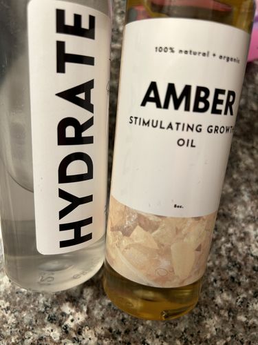 Customer photo review of Amber Moisturizing Oil
