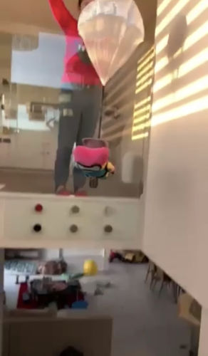 Customer photo review of Themed RAR Monster Plush - Skydiver