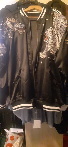 Customer photo review of Four Legendary Creatures Sukajan Souvenir Jacket