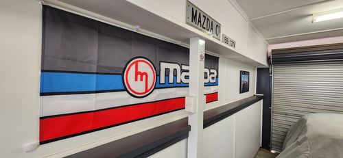 Customer photo review of Nobori Mazda Classic Flag