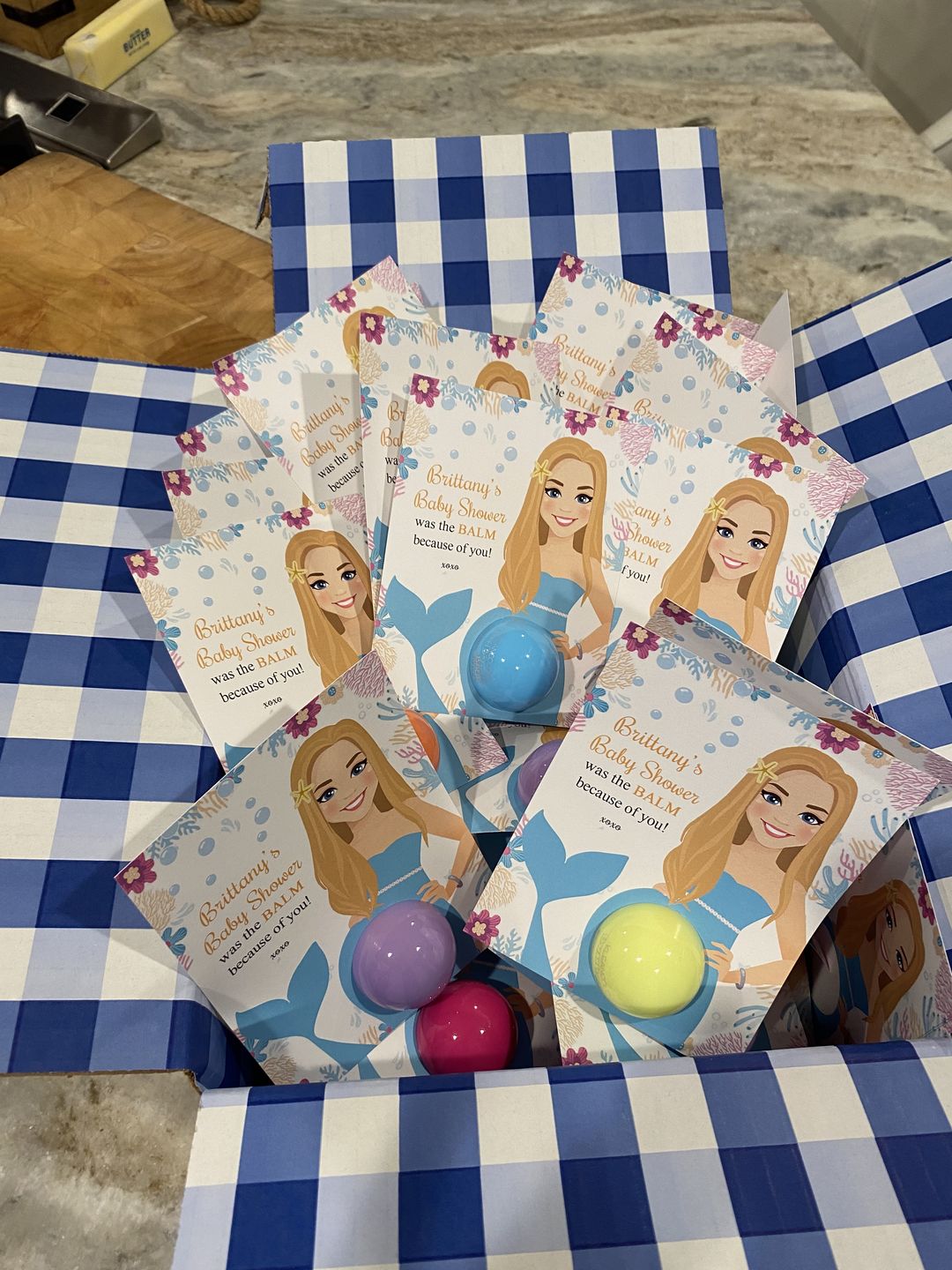 Customer photo review of Kleancolor Ballbomb Balm Ultra Nourishing Lip Balm - Wholesale Display 36 Units (LG2083)