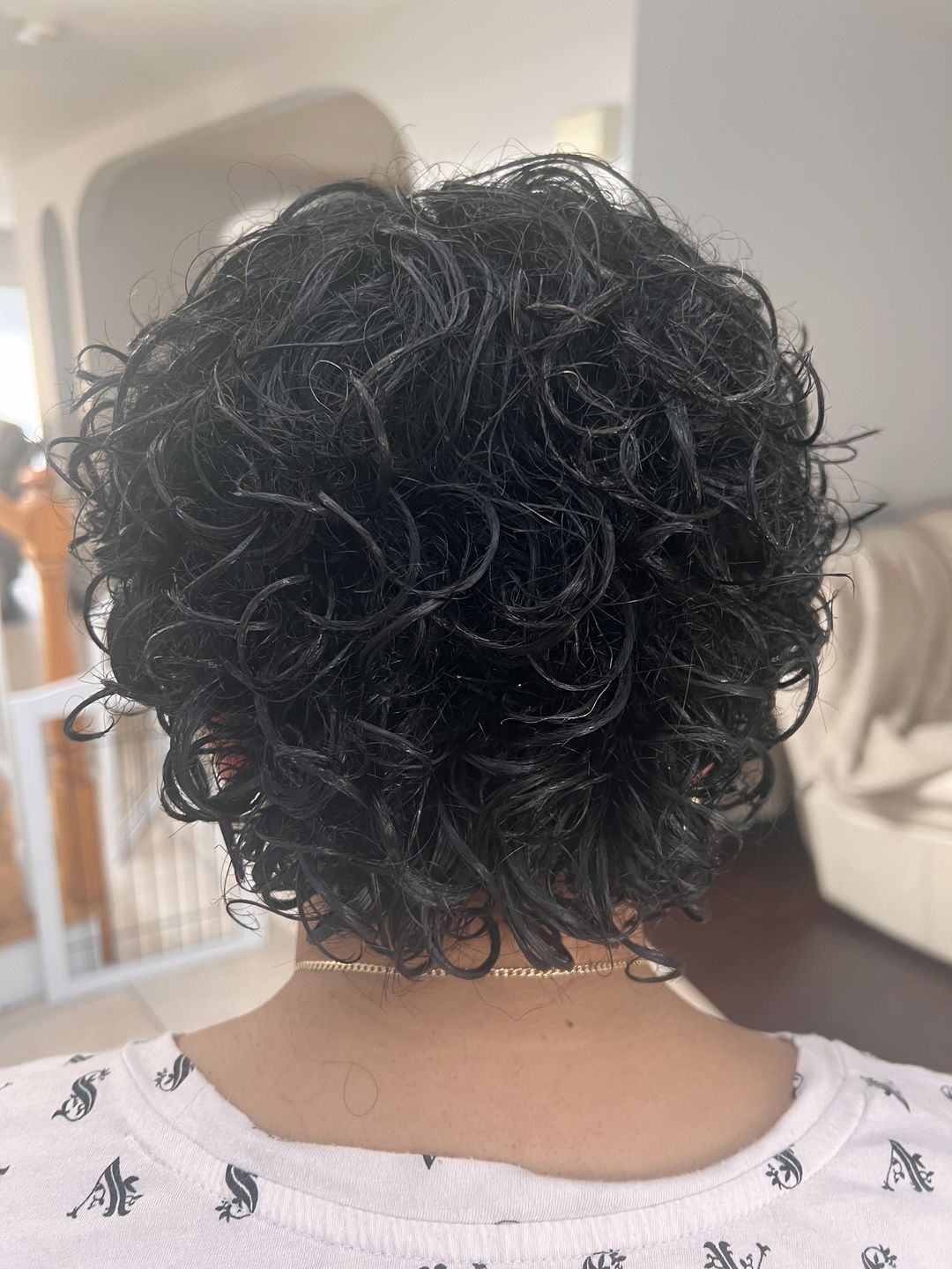 Customer photo review of Curl Elixir Flaxseed Gel