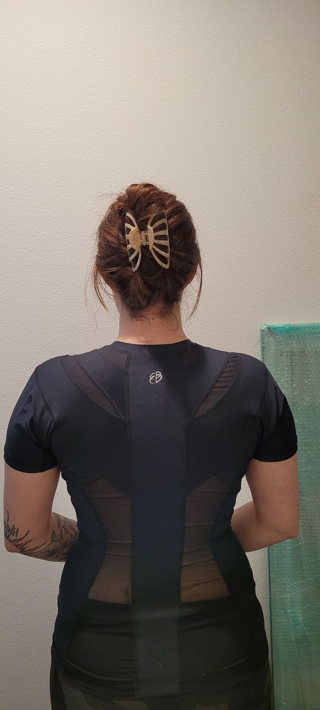 Customer photo review of Posture Shirt® For Women - Pullover