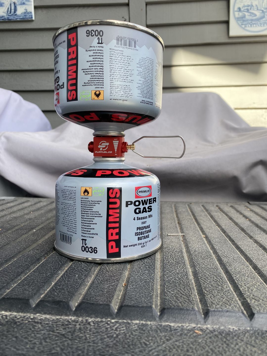 Customer photo review of FlipFuel™ Fuel Transfer Device