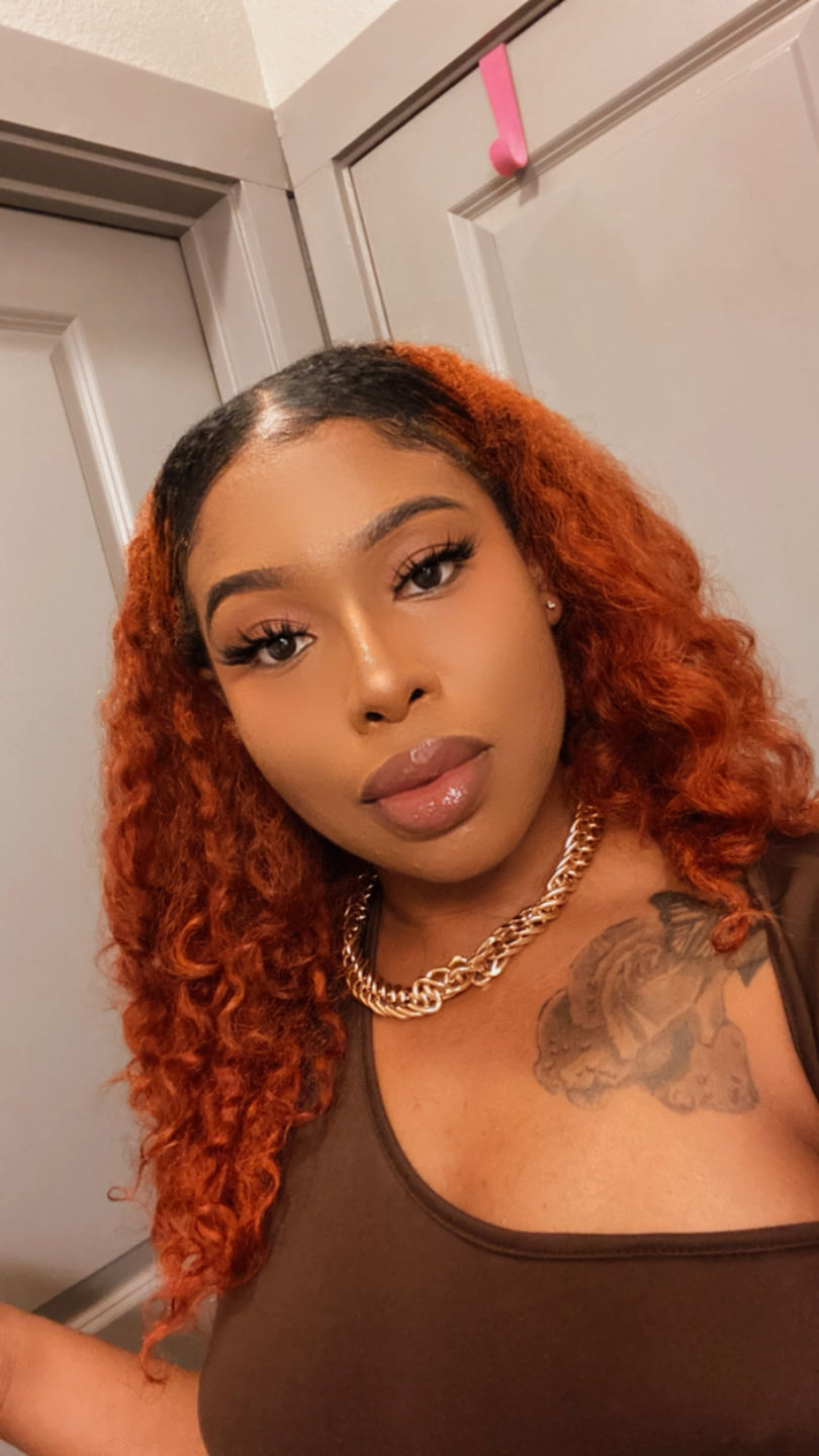 Customer photo review of Brazilian Curly Bundle
