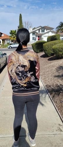 Customer photo review of Phoenix Sukajan Souvenir Jacket