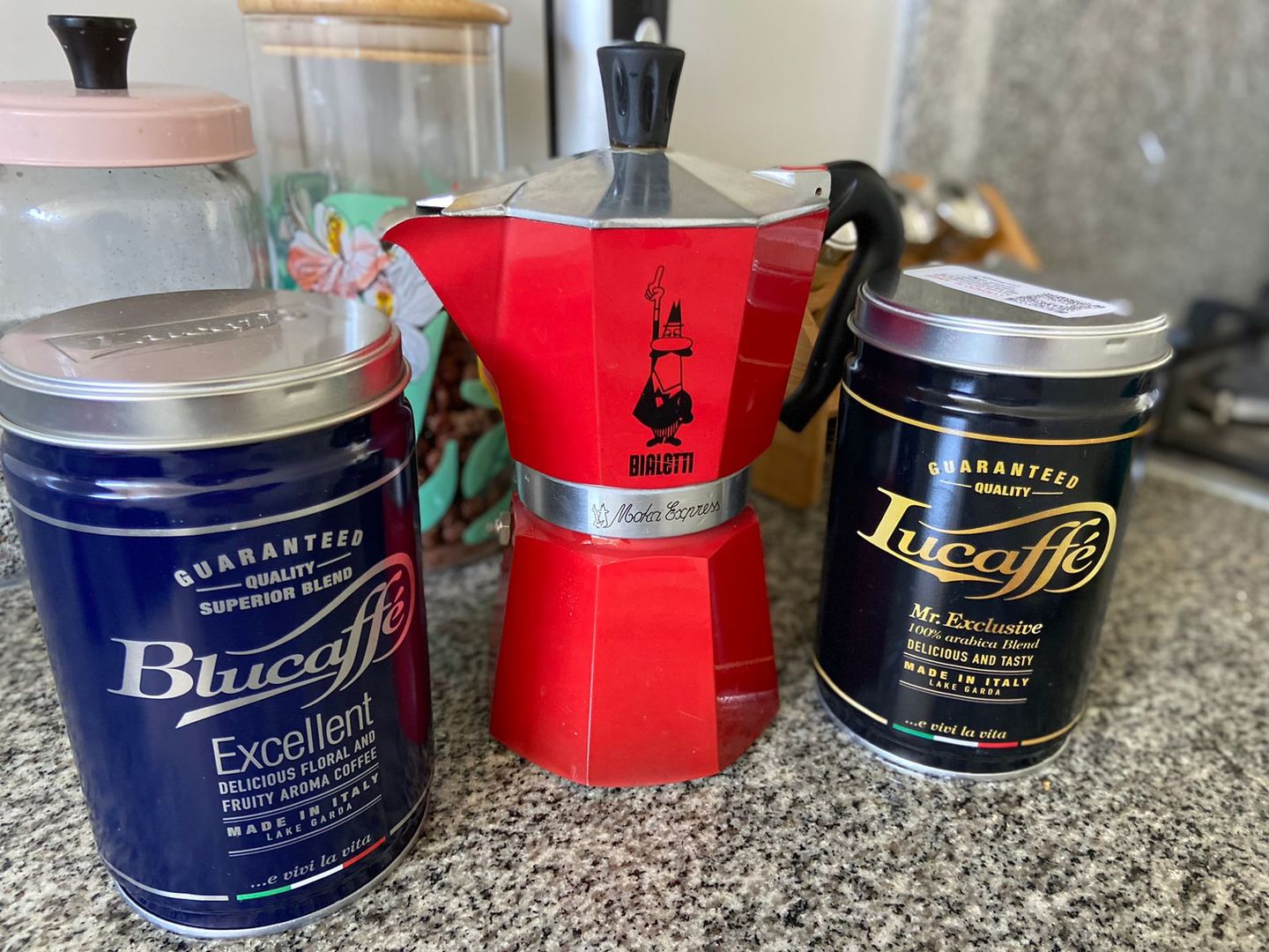 Customer photo review of Lata Lucaffe Classic y Mr. Exclusive 250 grs Grano Molido