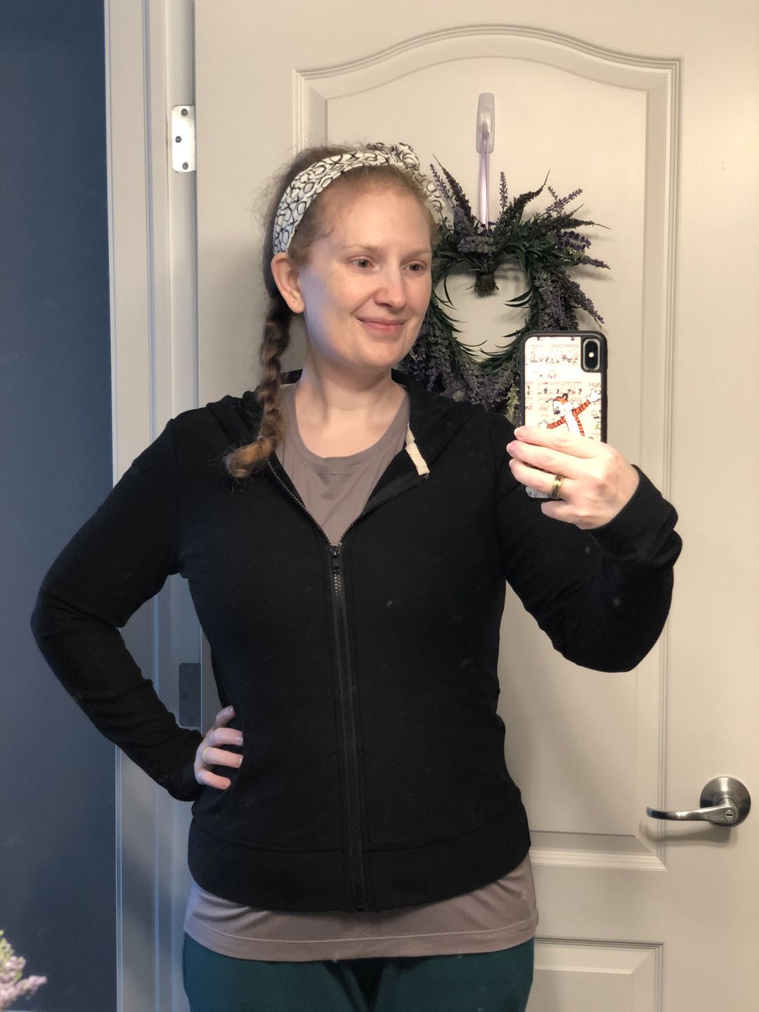 Customer photo review of *Pre-Sale* Zip Up Hoodie