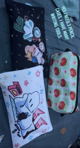 Customer photo review of Crayon Ghost Pencil Pouch