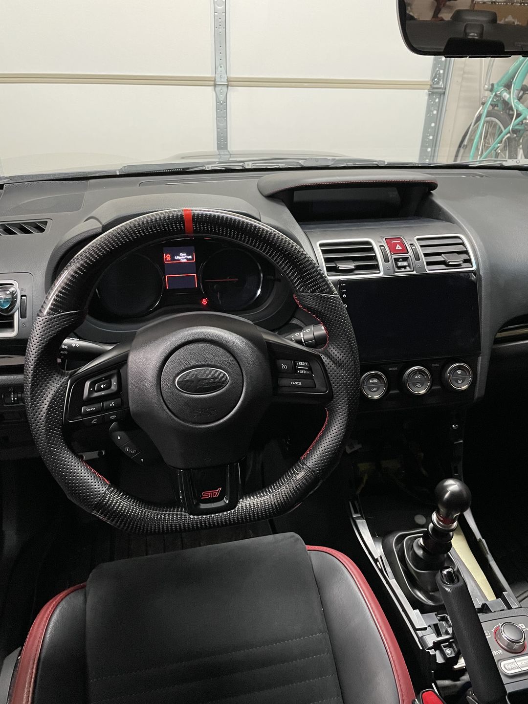 Customer photo review of 2015-21 Carbon D-Shape Steering Wheel