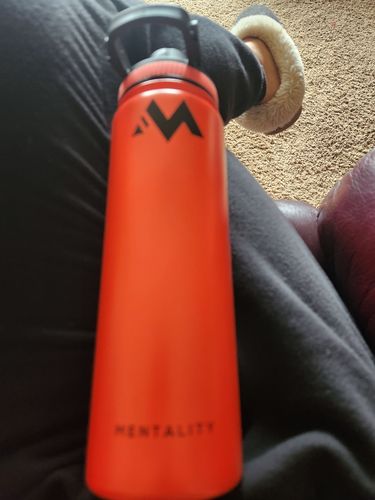 Customer photo review of MENTALITY INSULATED BOTTLE - RED