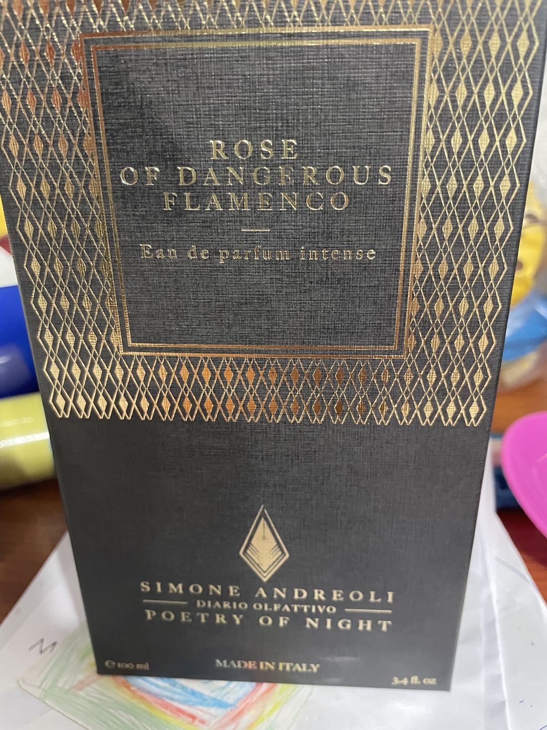 Customer photo review of SIMONE ANDREOLI - ROSE OF A DANGEROUS FLAMENCO