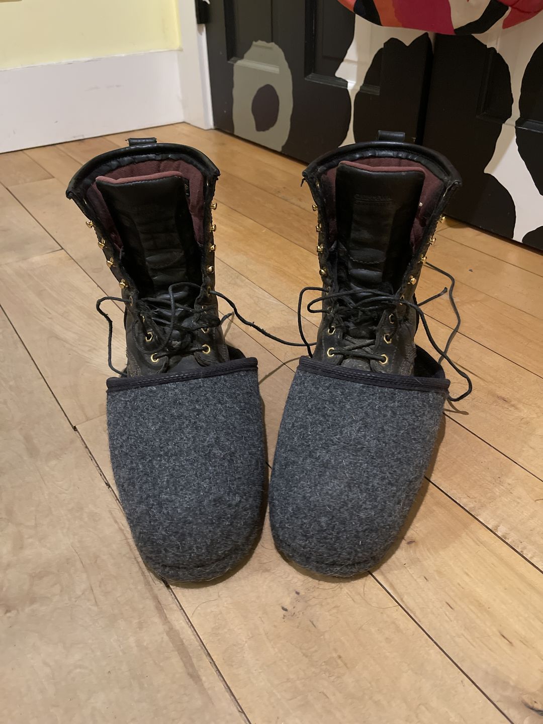 Customer photo review of Indoor Overshoes