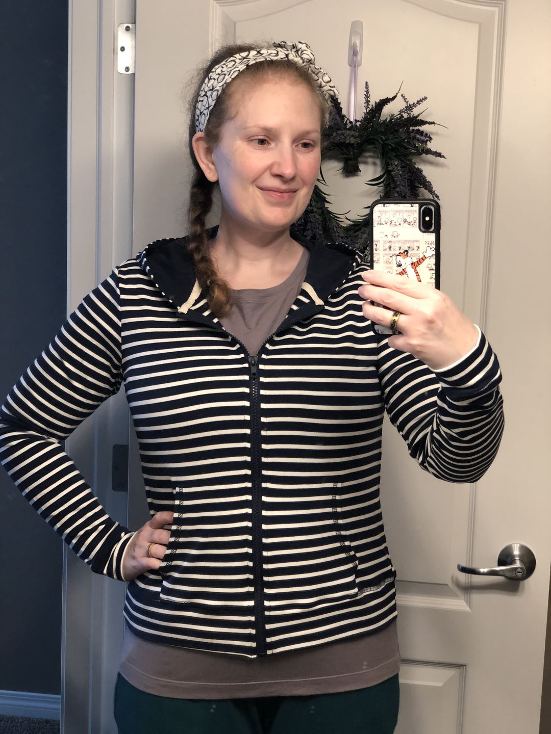 Customer photo review of *Pre-Sale* Zip Up Hoodie