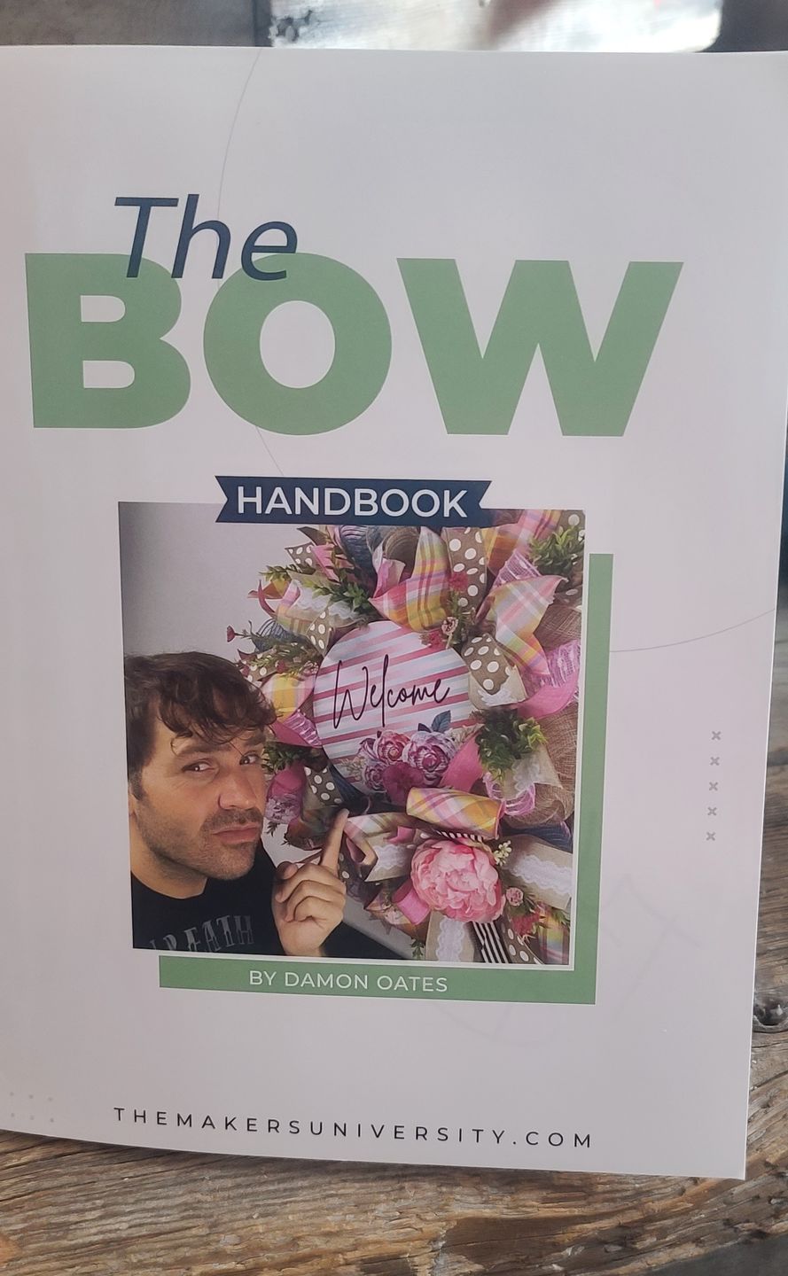 Customer photo review of PRINTED COPY: The Bow Handbook by Damon Oates