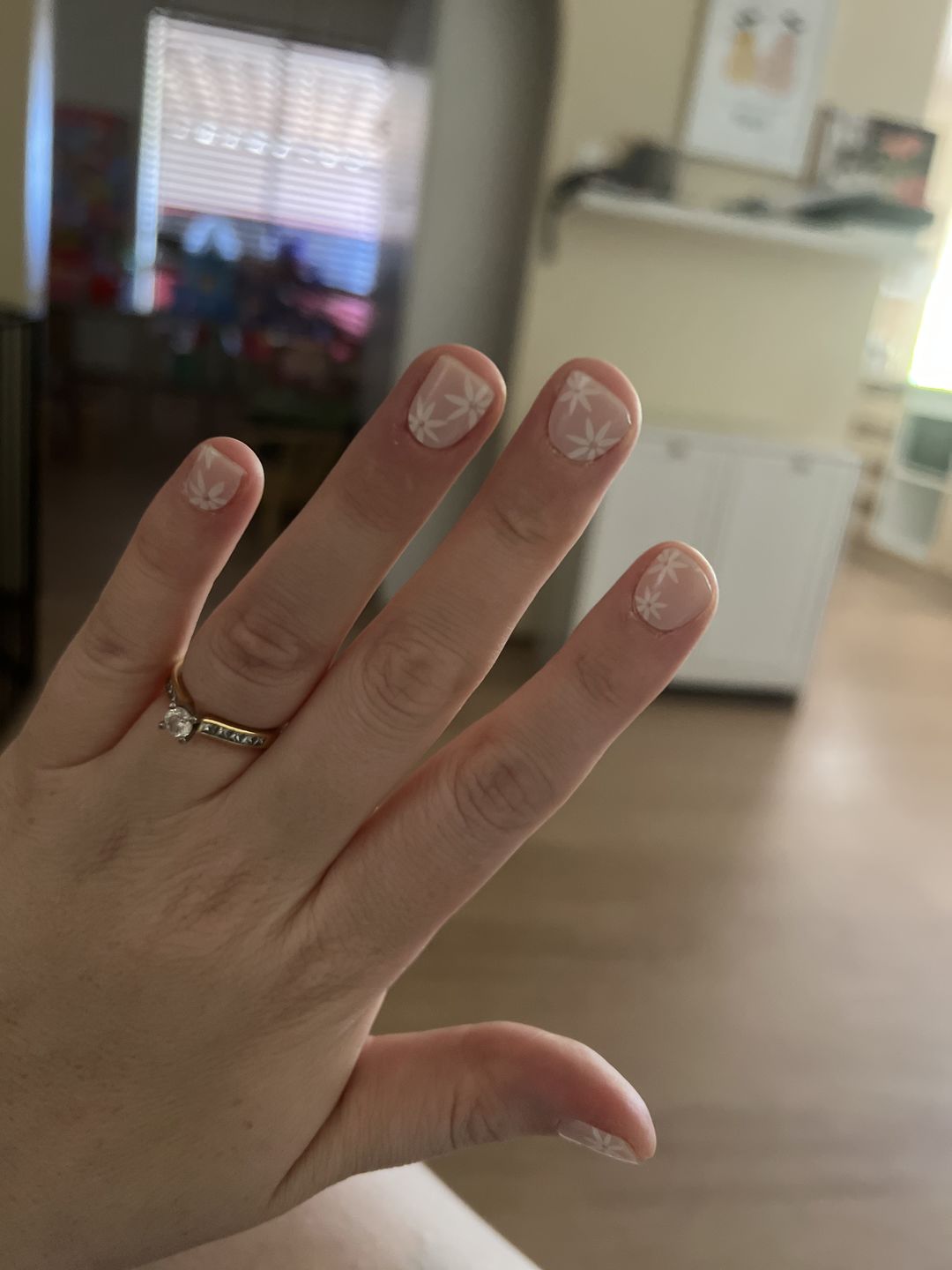 Customer photo review of Gel Nail Sticker Starter Kit (FREE UV Lamp With 2 Or More Gel Nail Stickers)