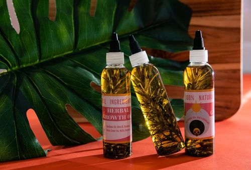 Customer photo review of Herbal Growth Oil