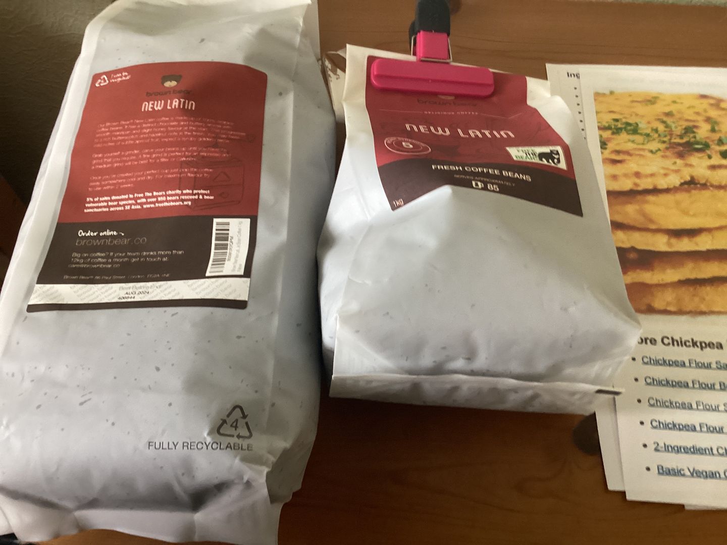 Customer photo review of New Latin Espresso Coffee, Strength 5, Dark Roast