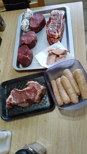 Reseña con foto de un cliente sobre Filete cabrería sin hueso