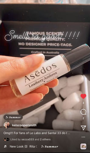 Customer photo review of LEATHERY AMBROX PERFUME OIL