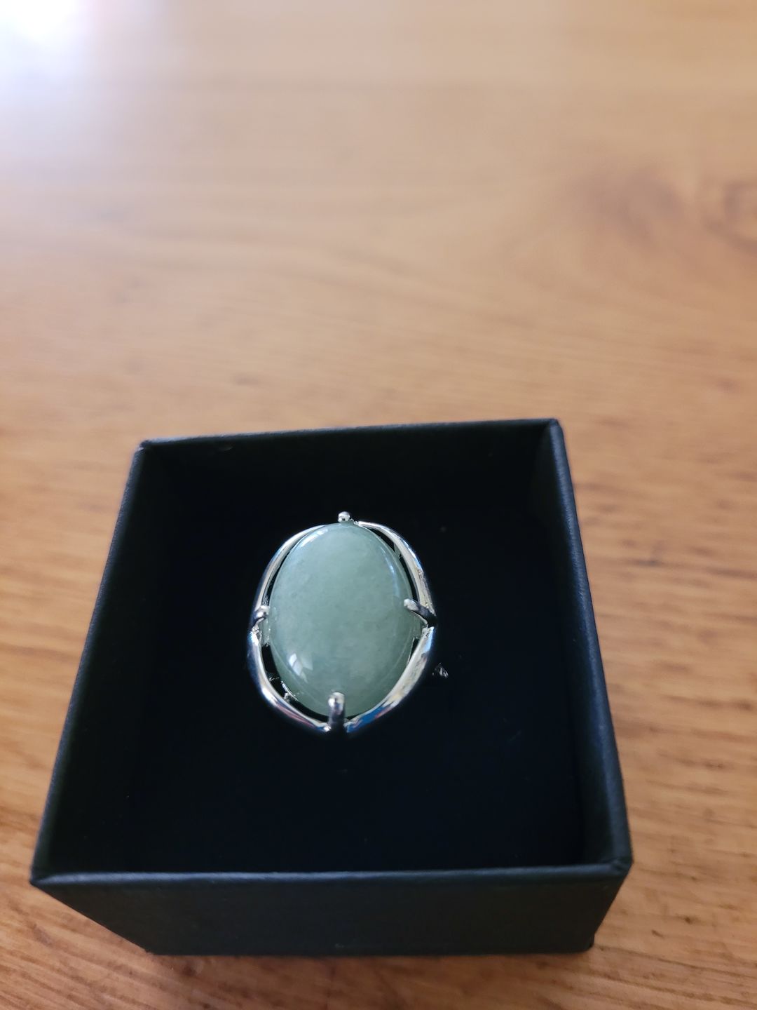Customer photo review of Bague Aventurine
