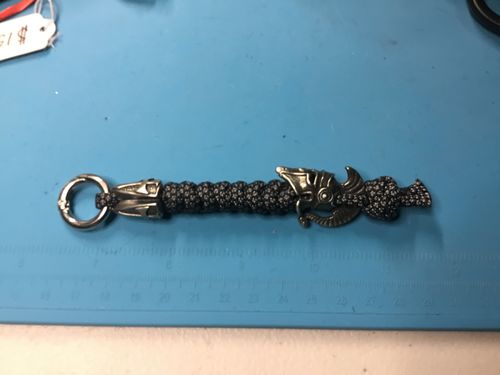 Customer photo review of Diamonds - Charcoal-Black Paracord