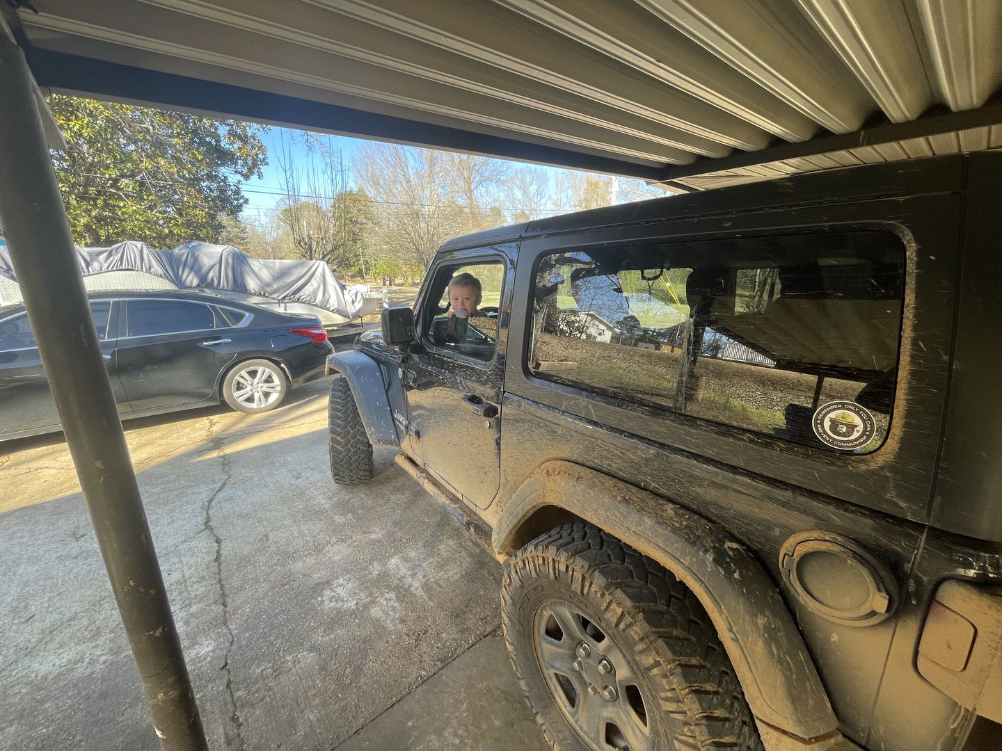 Customer photo review of Only You Can Prevent Communism Decal