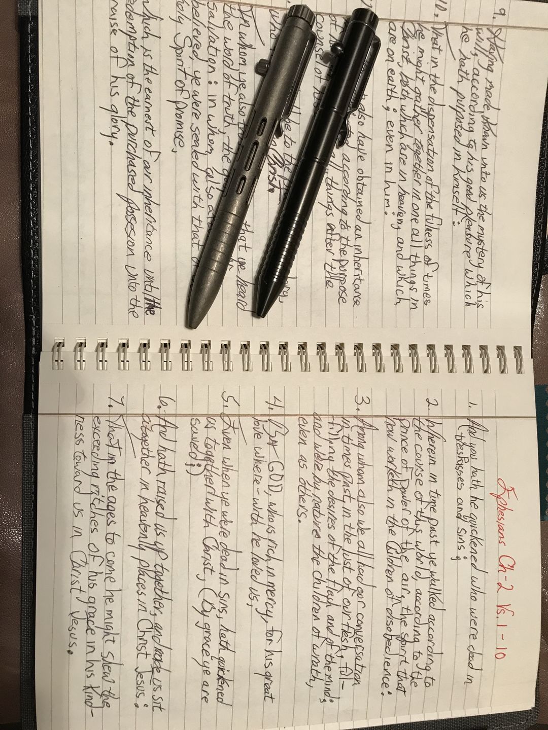 Customer photo review of Valtcan Titanium CyberPen Pen Stonewash