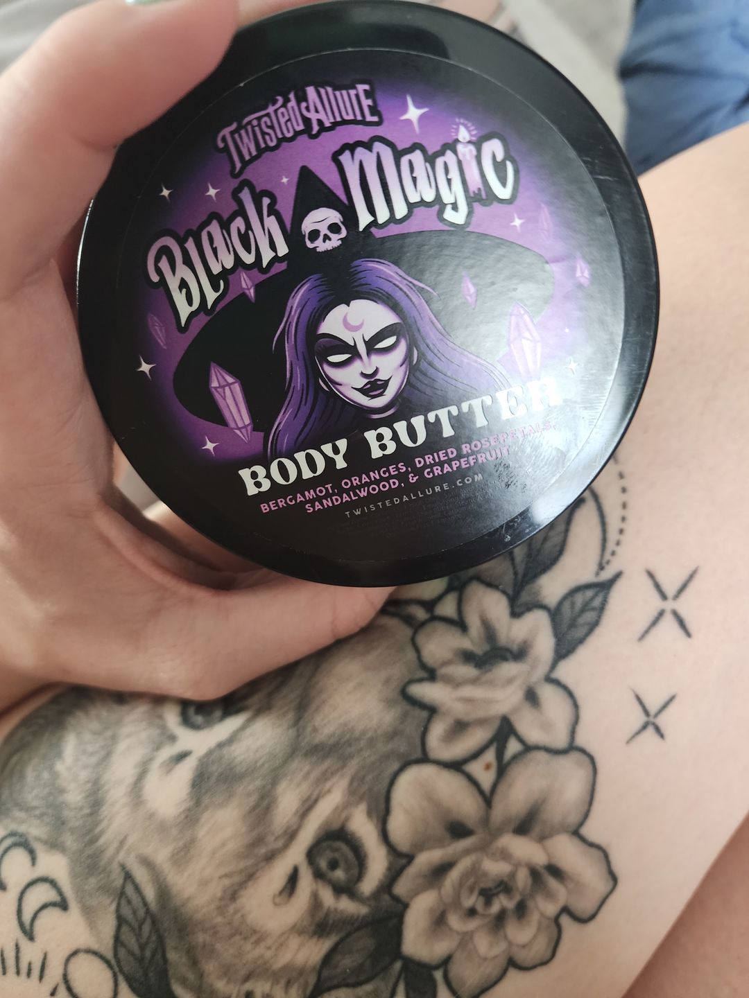 Customer photo review of Black Magic Body Butter