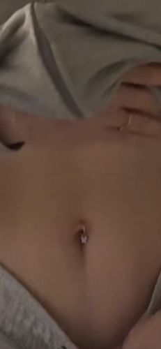 Customer photo review of Faux piercing Papillon