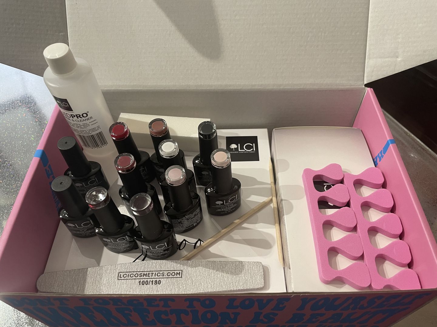 Customer photo review of Super Kit Regalo - Semipermanente LCI - Led 48w
