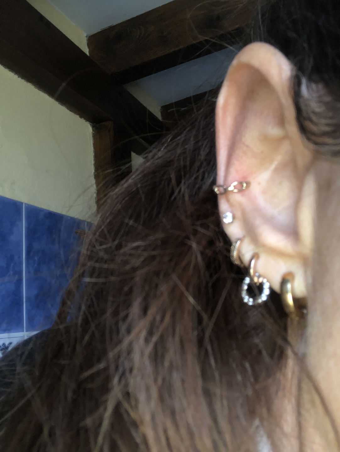 Customer photo review of Les boucles Mélissa