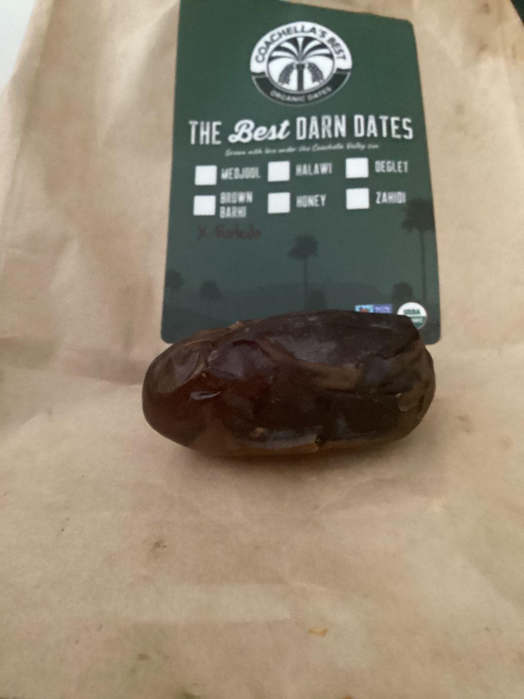 Customer photo review of Mix & Match Date Varieties (2-Pack)