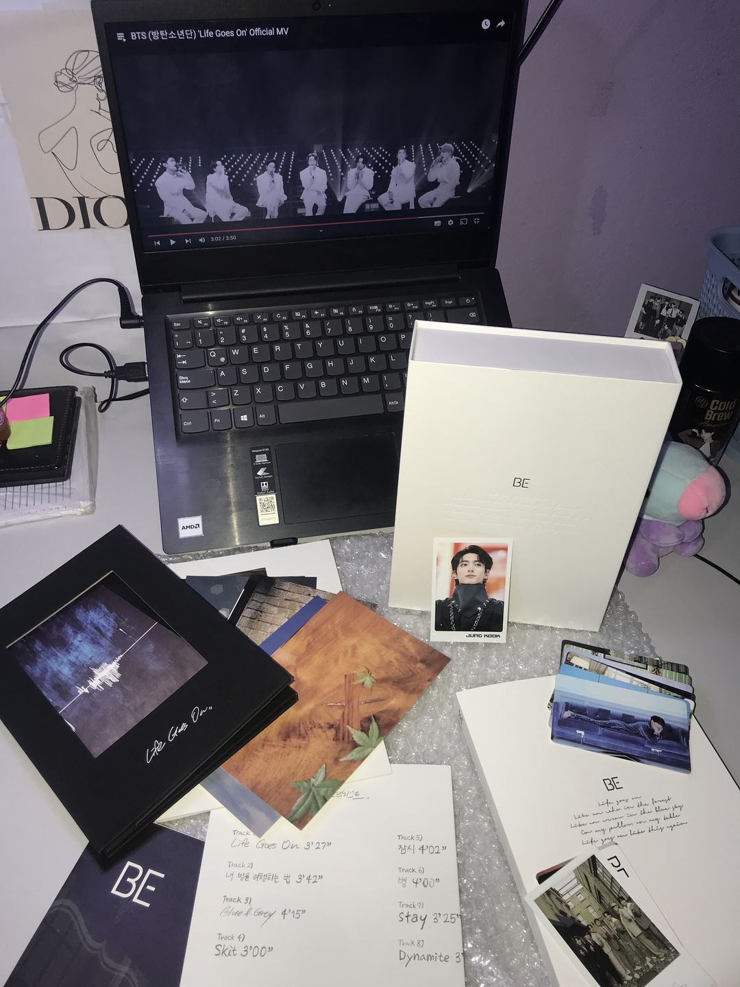 Customer photo review of BTS - SPECIAL ALBUM BE (DELUXE EDITION)