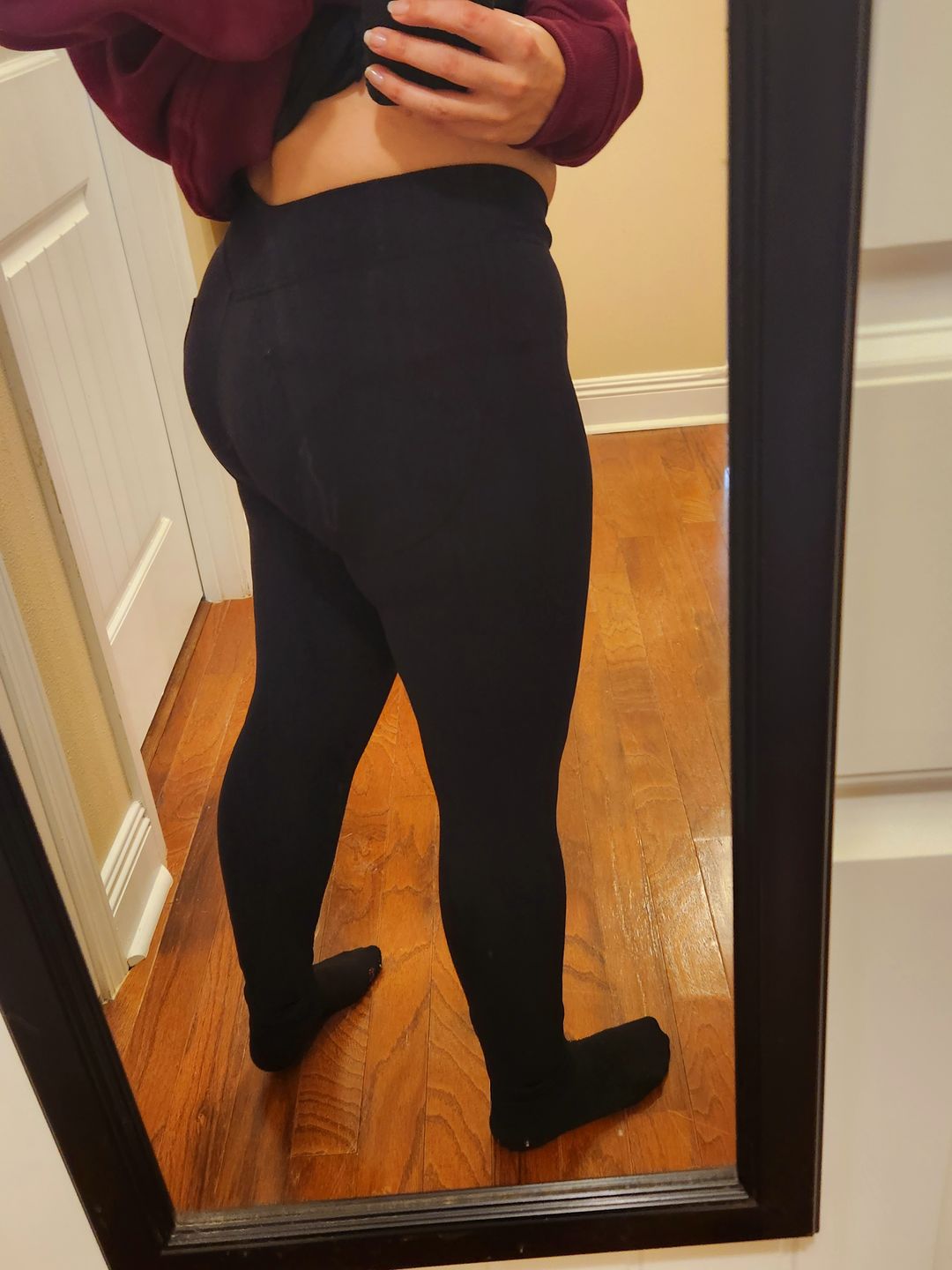 Customer photo review of OG LEGGINGS - BLACK (COMFORT)