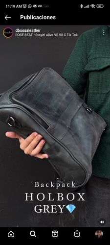 Customer photo review of Back pack Saltillo