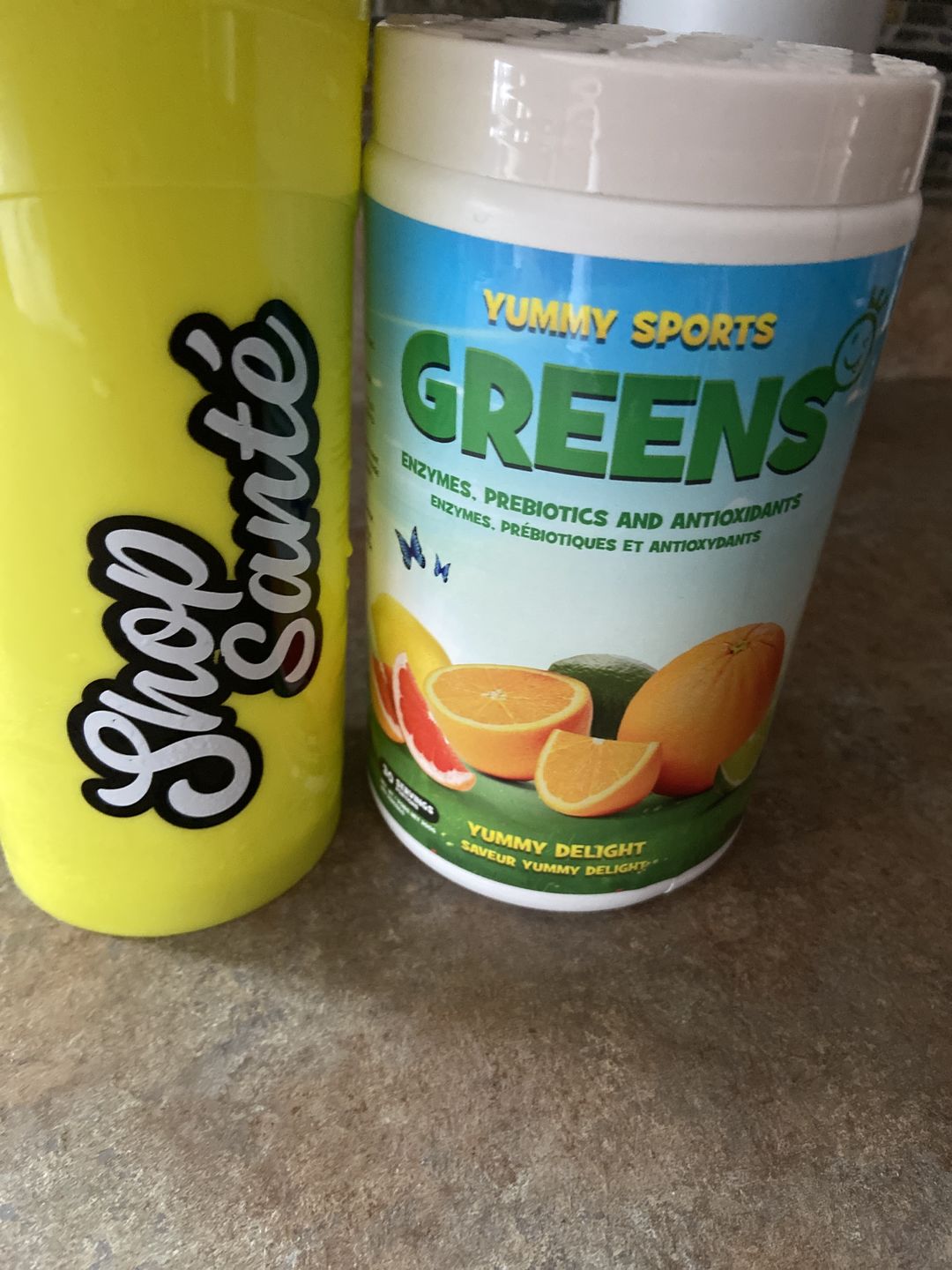Customer photo review of Yummy Sports - Greens - 300g