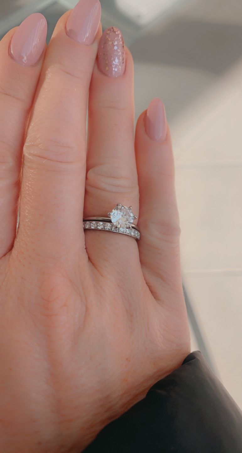 Customer photo review of Verena Ring | 18K vergoldet