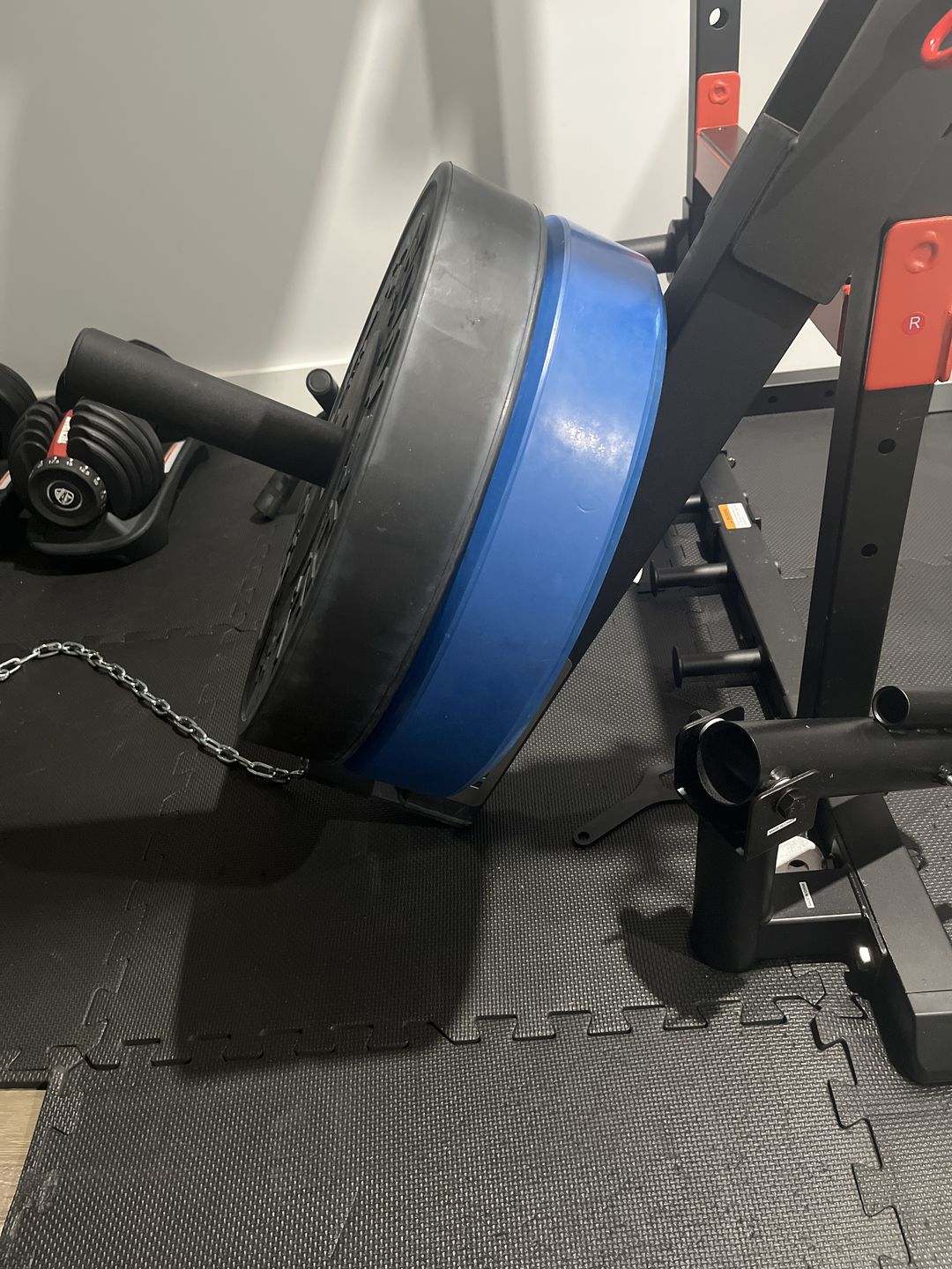 Customer photo review of Belt squat attachment