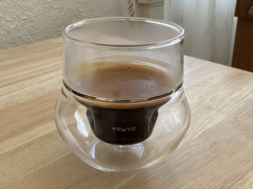 Customer photo review of PROPEL Espresso Glass Set