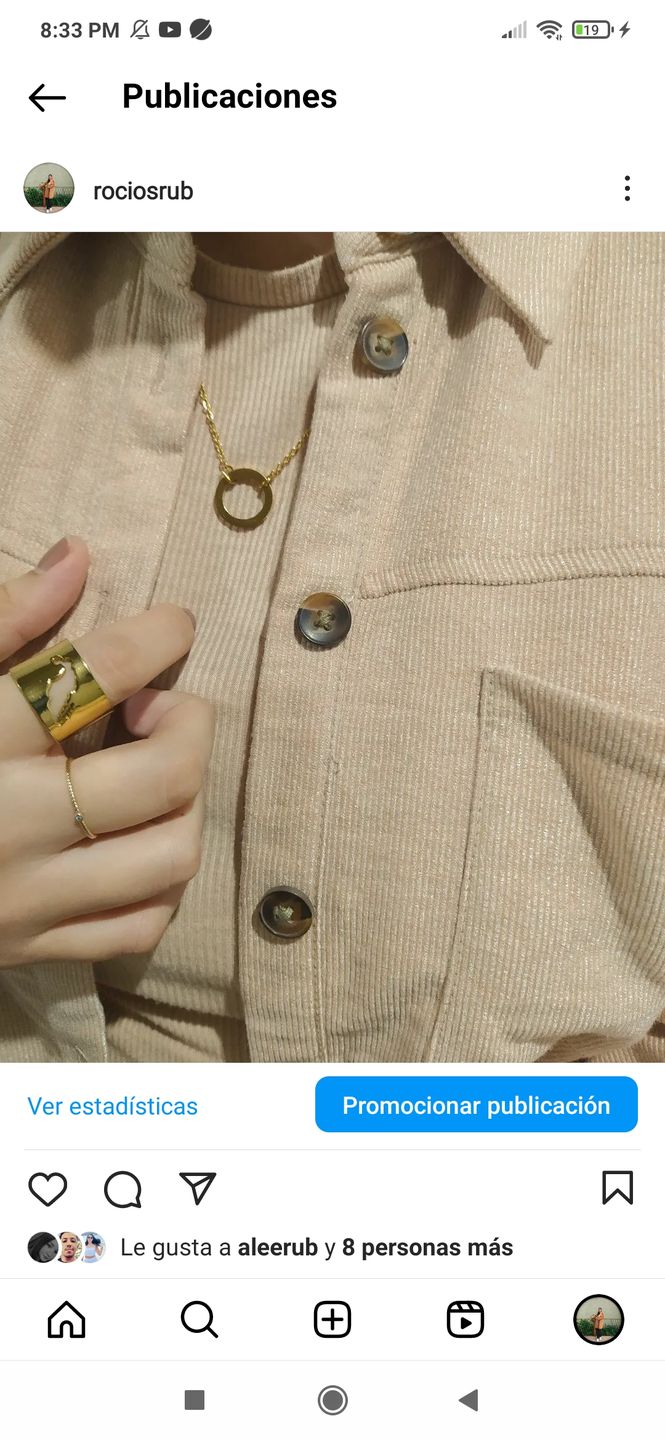 Customer photo review of Anillo México Querido