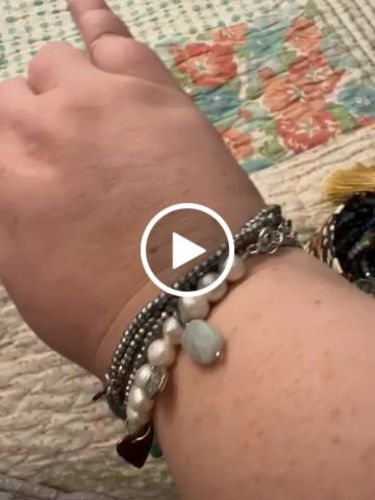 Customer video review of Find Your True North Pearl Bracelet with Silver, Gold, Brass and Rose Gold Charms - Petite Version