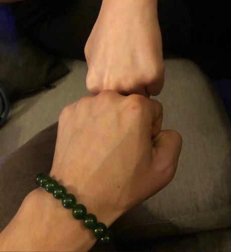 Customer photo review of Bracelet Bien-être en Jade