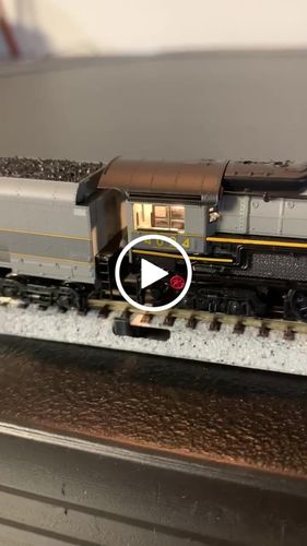 Customer video review of BLI 7239 UP Big Boy #4024, Two-Tone Gray w/ Yellow, Wilson Aftercooler, 25-C-400 Coal Tender, Paragon4 Sound/DC/DCC, Smoke, N (Fantasy Paint Scheme)