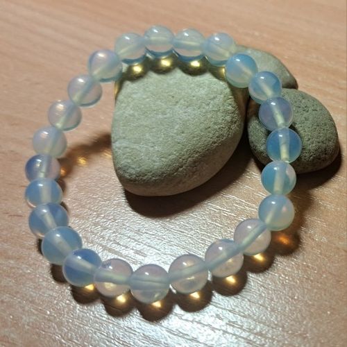 Customer photo review of Bracelet Énergie en Opale