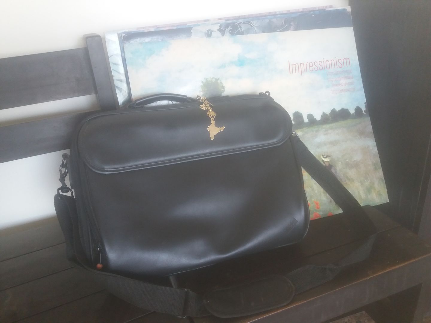 Customer photo review of Bag Charm India Map